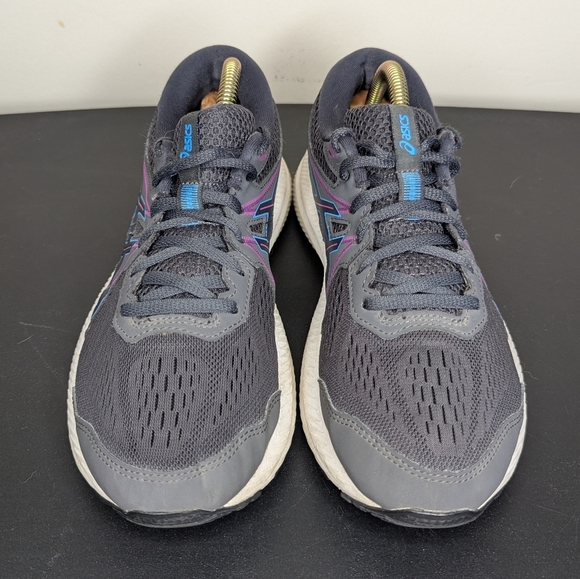 ASICS Women's Gel-Contend 7 Running Shoes Graphite Gray Digital Aqua Size 8.5 - Picture 3 of 9